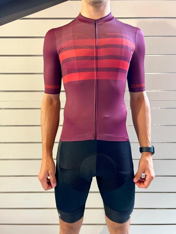 Radtrikot Mountainbiker Classic "Speed SS" rot XXL