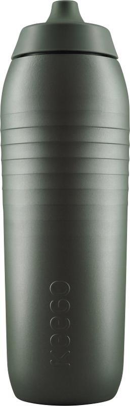 KEEGO Trinkflasche Kunststoff Titan Gravel Green