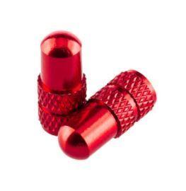 Deity   Presta Ventil Kappen, Red